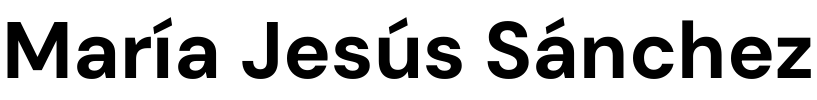 María Jesús Sánchez